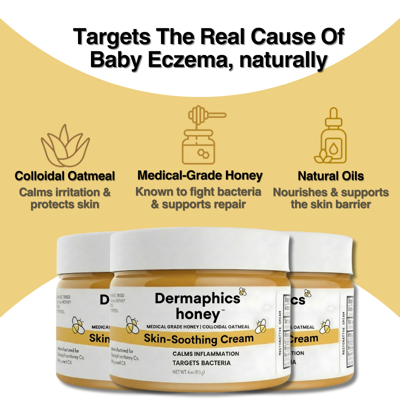 Dermaphics™ Honey Eczema Cream