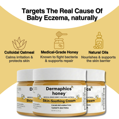 Dermaphics™ Honey Eczema Cream