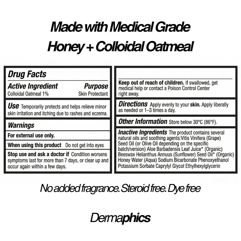 Dermaphics™ Honey Eczema Cream